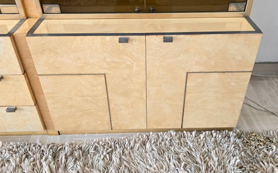 Set di tre vetrine di Jean-Claude Mahey per Roche Bobois, anni '70. – Wood (photo 9 of 18)