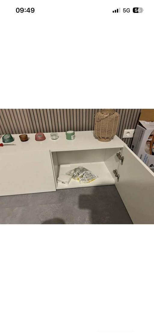 Mobile porta TV largo 2 metri, nuovo