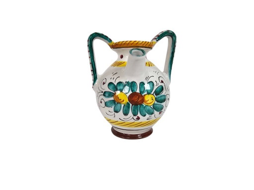 ARS - Artigiana Deruta - ceramics - Italy - jug with spout - hand-painted - 1970s