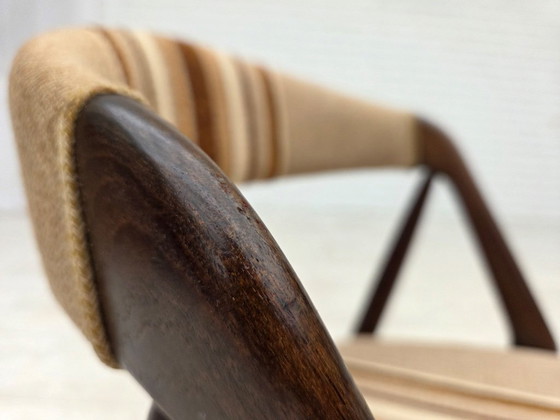 960s, Danish design by Kai Kristensen, model 31, pair of armchairs. – Wood, Wool (photo 14 of 21)