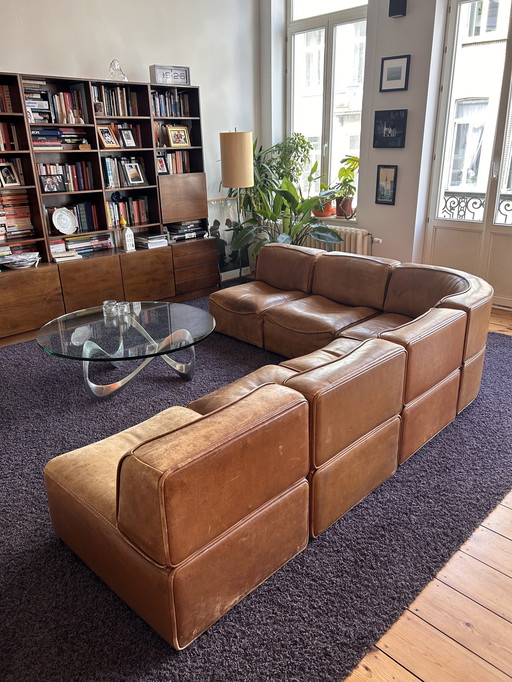 De Sede DS15 modulares Sofa natur Schweiz 1970