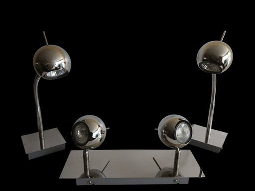 Lampade da comodino / lampade da parete / lampade da soffitto Eyeball - Vintage