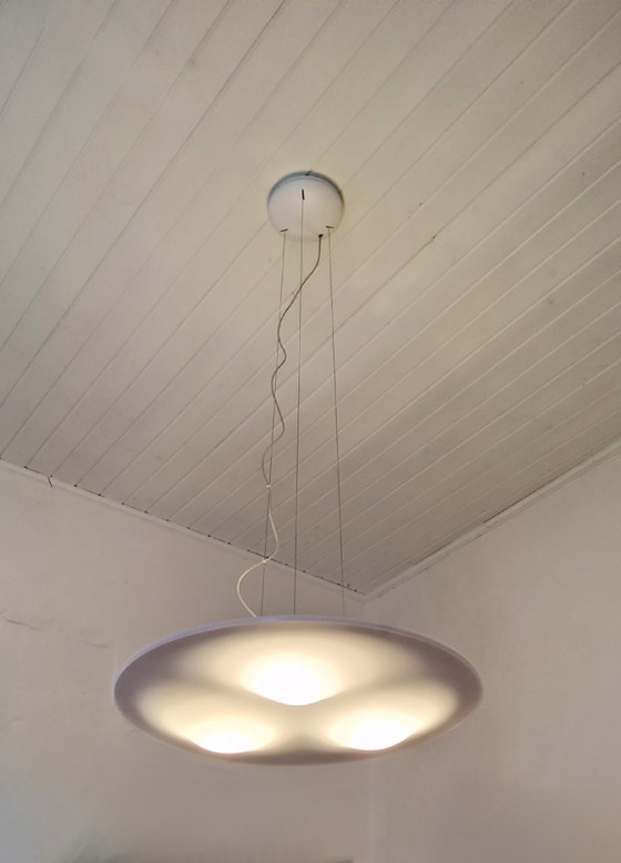 Image 1 of Circle Wave 7462 Linea Light / Lampada a sospensione Ma&De - Design di Mirco Crosatto (2012), diffusore in PMMA Ø66 cm, LED 28W 