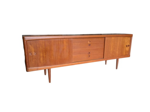 Vintage teak sideboard, dresser by Henry W. Klein for Bramin