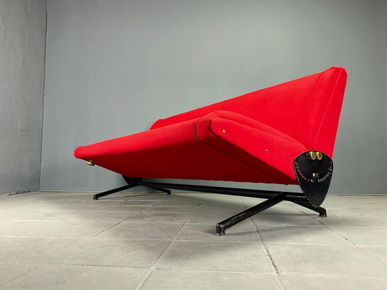 Image 1 of Osvaldo Borsani D70 Tecno bank, editie 1960, gelimiteerde oplage