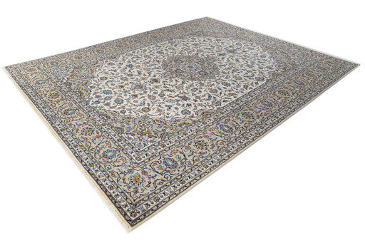 Perzisch tapijt Kashan 4,04 x 3,08 Oosters tapijt fijn nr. 1167