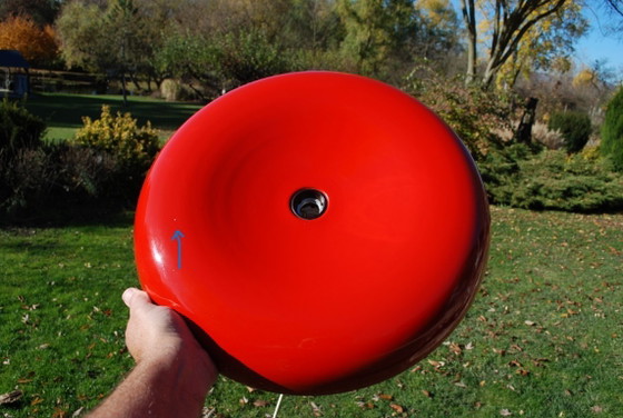 Image 1 of Plafonnier UFO en métal, designer Tibor Nádai, n° 2