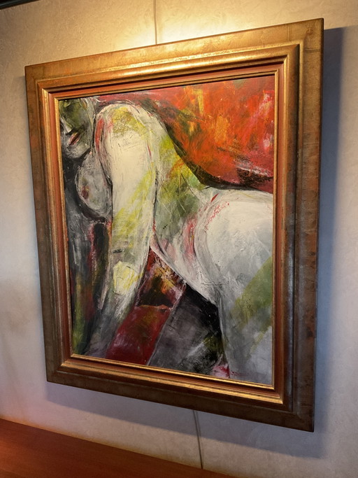 Weibliche Akte malen - Elly Hartholt
