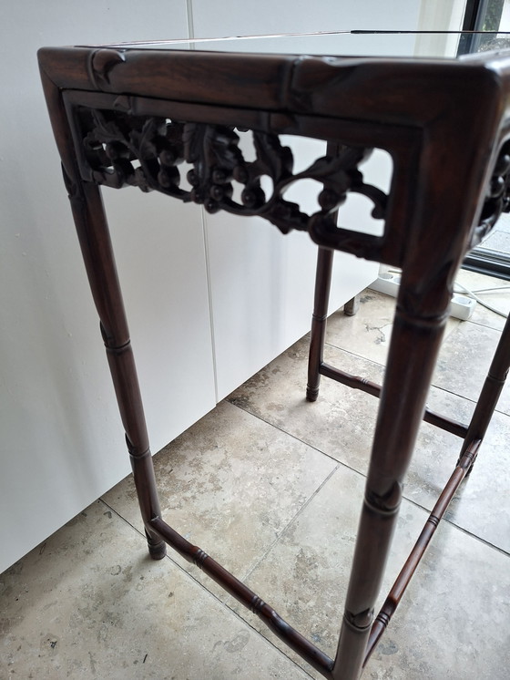 Image 1 of Table Hongmu chinoise de la dynastie Qing.