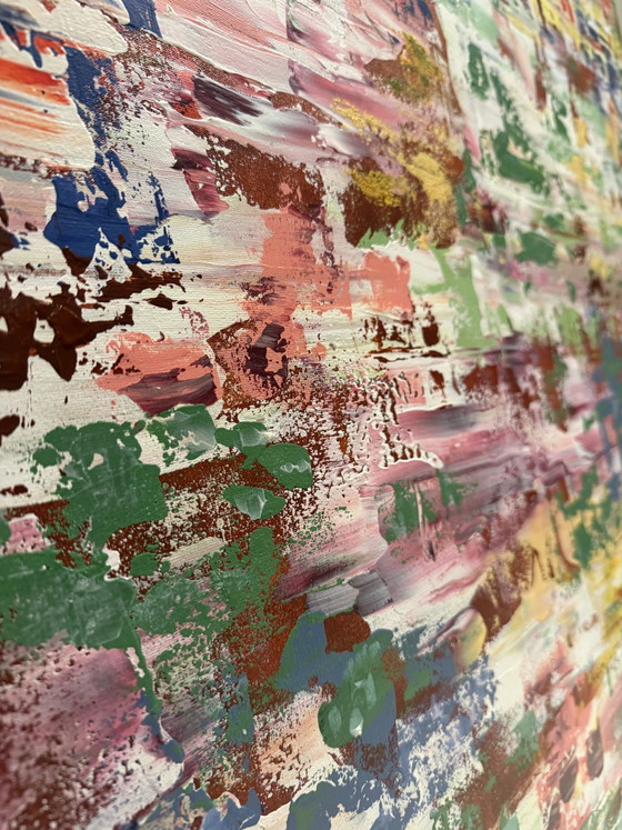 Image 1 of Kunstwerk 140x100 cm zonder lijst