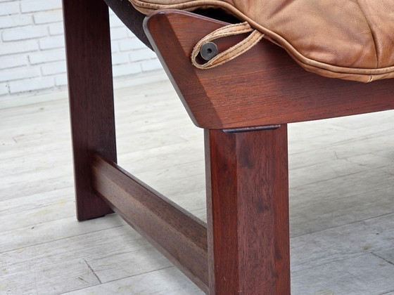 Image 1 of Anni '70, design norvegese di Jan Erik Lindgren, modello di poltrona "Amazon".