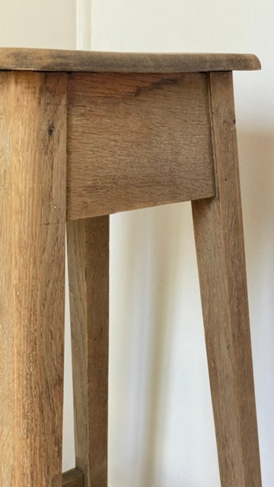 Vintage Oak Craftsman's Stand – Nightstands, Wood (photo 11 of 29)