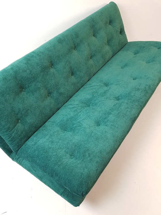 Image 1 of Artifort Kho Liang Le sofa | green sofa black frame new