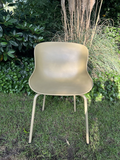 Sedia da pranzo Normann Copenhagen Hyg oliva