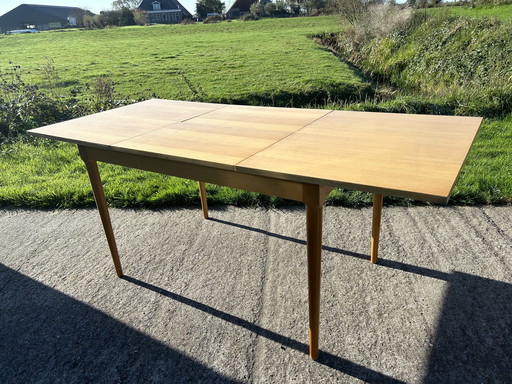 Table de salle à manger vintage 70'S extensible