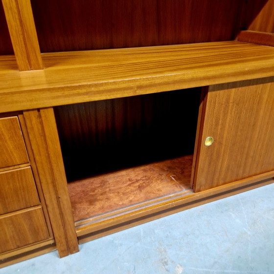 Image 1 of Grande bibliothèque murale vintage des années 1960