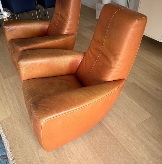 Image 1 of 2x poltrone Gerard van de Berg con pouf