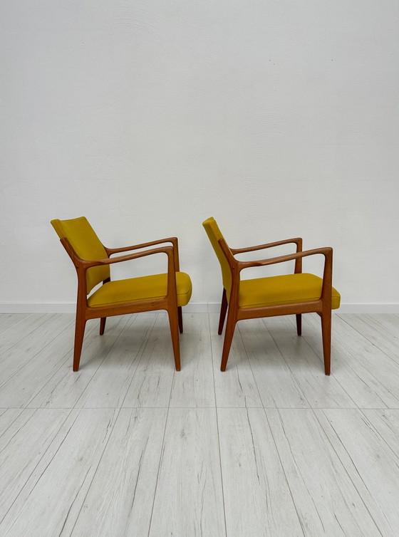 Image 1 of 1/2 Poltrone vintage svedesi di metà secolo degli anni '60 di Karl-Erik Ekselius per J.O. Carlsson