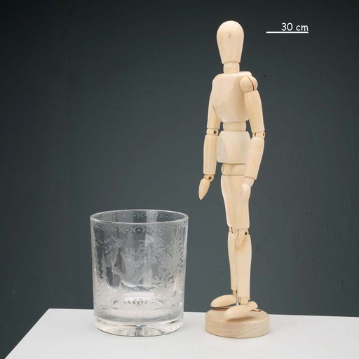 Seau à glace en cristal Val Saint Lambert