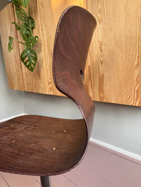 Image 1 of Vintage Galvanitas school chair, Pagholz 15104 'Smiley'