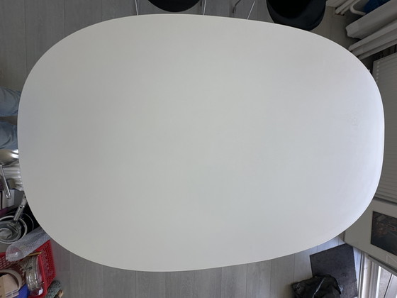 Mesa de comedor Fritz Hansen con 4 sillas de comedor Fritz Hansen. – Conjuntos de comedor, Metal, Wood (photo 2 of 6)