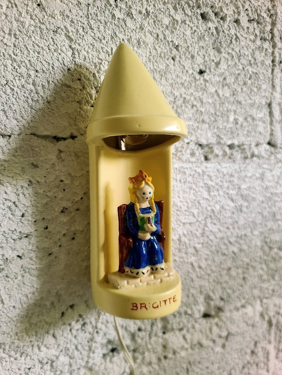 Image 1 of Ein Paar Nachtlichter aus Keramik - Frankreich 50er Jahre Volkskunst