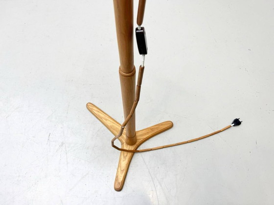 Image 1 of Lámpara de pie de haya by Temde, 1960s
