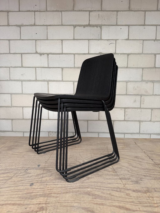 4x Normann Copenhagen, sedia Just di Iskos-Berlin