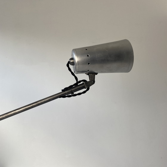 Image 1 of Antique 1950's Industrial Workshop Wall Lamp