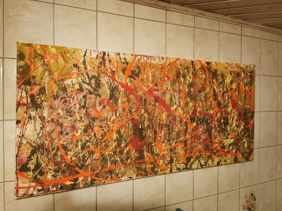 Pintura abstracta de th. G. Kellnberger – Arte, Lienzo (photo 11 of 12)