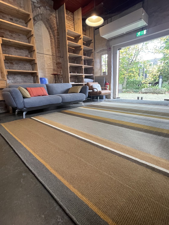 Image 1 of New Brink and Campman Artisan Stack Ochre carpet