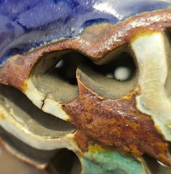 Image 1 of Columna china shiwan, antigüedades chinas, mesa auxiliar