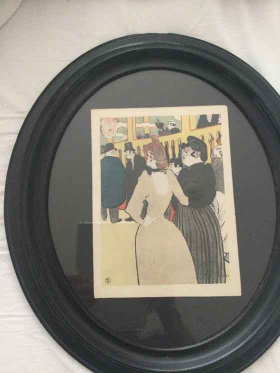 Image 1 of Henri de Toulouse Lautrec - Litho Au Moulin Rouge