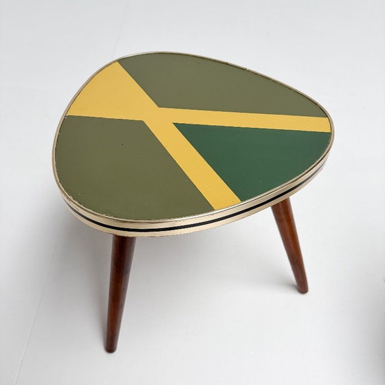 Set van 3 gerestaureerde plantentafels uit Frankrijk, 1960's – Metal, Wood (photo 7 of 9)