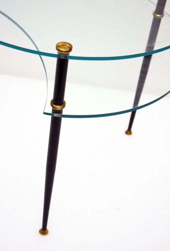 Image 1 of Edoardo Poli asymmetrical coffee table for Vitrex, 196