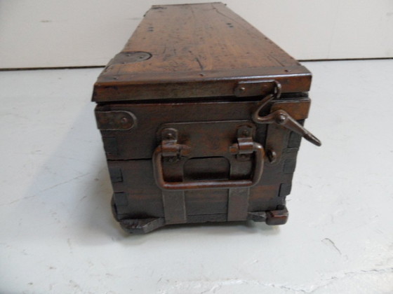 Cassapanca militare antica – Armadi contenitori, Wood, Klassiek (photo 4 of 11)