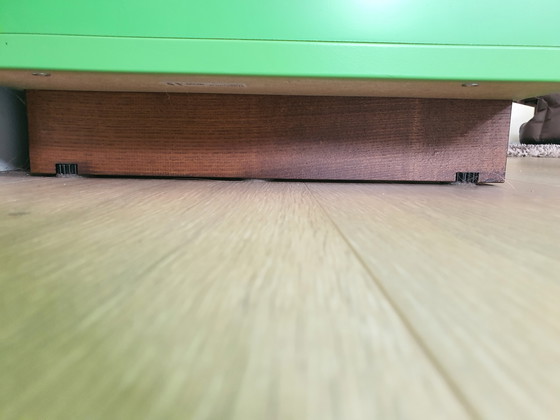 Image 1 of Armario verde "Estocolmo" con 2 puertas y 2 cajones profundos.