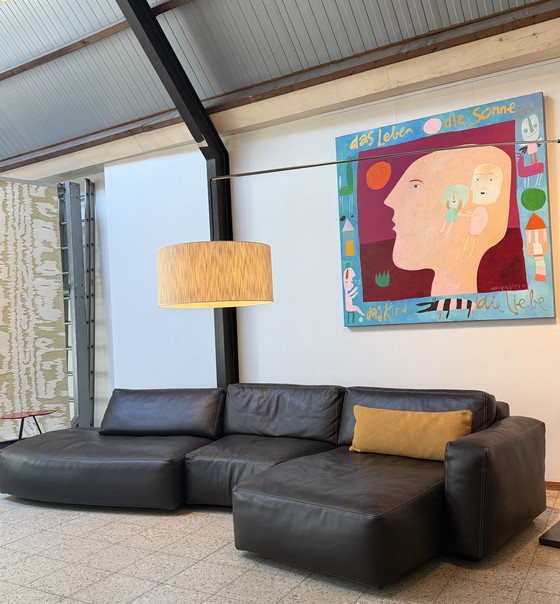 Image 1 of Leolux Copparo hoek/ lounge bank 