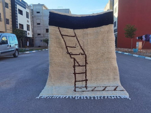 Traditioneel handgeweven Berberkleed 200/300 cm – Aime Té, vloerkleden en tapijten, Wool