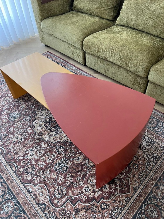 Image 1 of Vintage Leolux Yaghan swivel coffee table