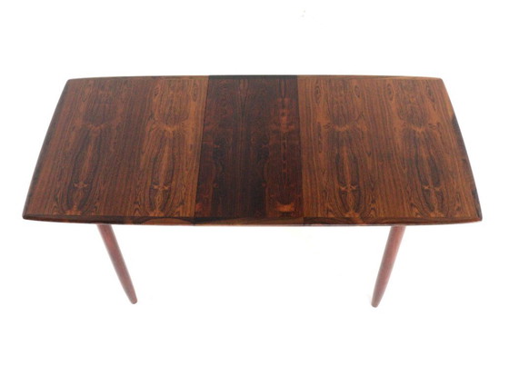Image 1 of Rosewood extendable dining table 'Hasselt' vintage