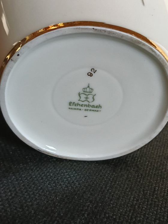 Image 1 of Vase en porcelaine Eschenbach Bavaria, style milieu du XXe siècle (années 50/60)