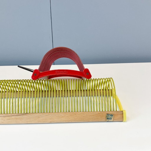 Vintage 30s and 50s record holder Plattofix, 70s