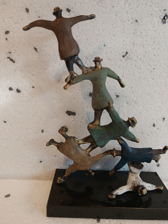 Hans Kuyper - Sculptuur “The Sky Is The Limit“ – Beeldhouwkunst, Bronze (photo 3 of 9)