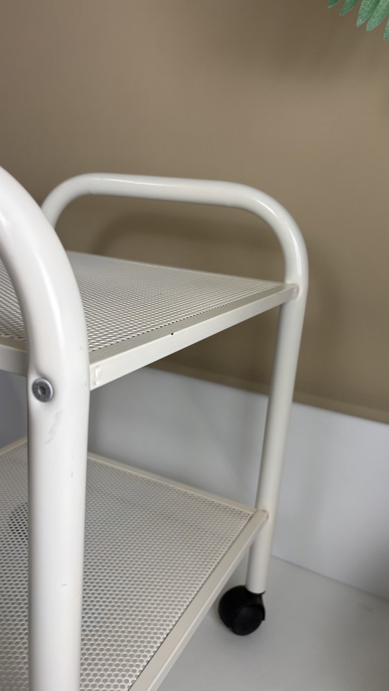 Image 1 of Vintage Space Age wit metalen design trolley Tech Innovator