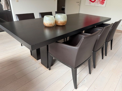 Van Rossum Mesas de comedor y Sillas Potocco Italy (6 Piezas)