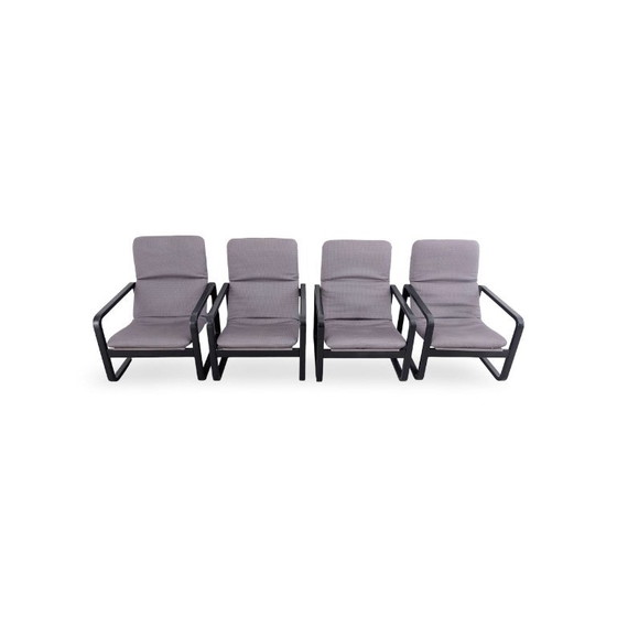 Set di 4 Poltrone Originali Midcentury Wilkhahn Vintage mcm nere – Altro (photo 10 of 28)