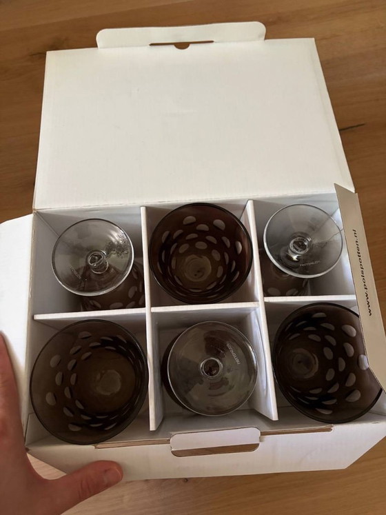 POLSPOTTEN Cuttings Bicchieri da Vino Set da 6, un Colore – Bicchieri e caraffe, Glass (photo 4 of 5)