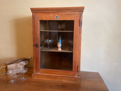 Display case School cabinet Collector's cabinet Delagrave French