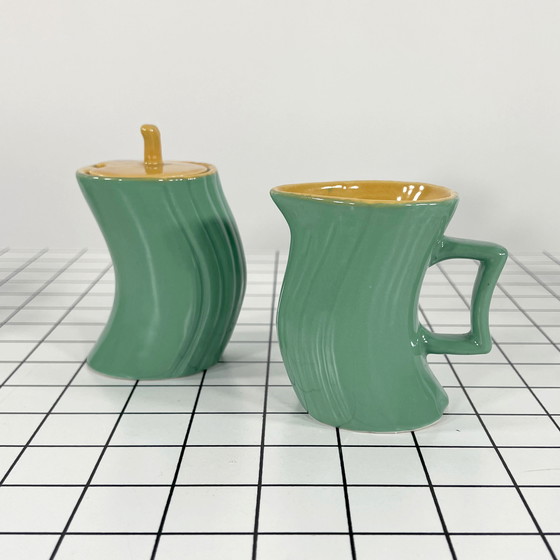 Image 1 of Ceramic Tea Service By Massimo Iosa Ghini For Naj Oleari, 1980S